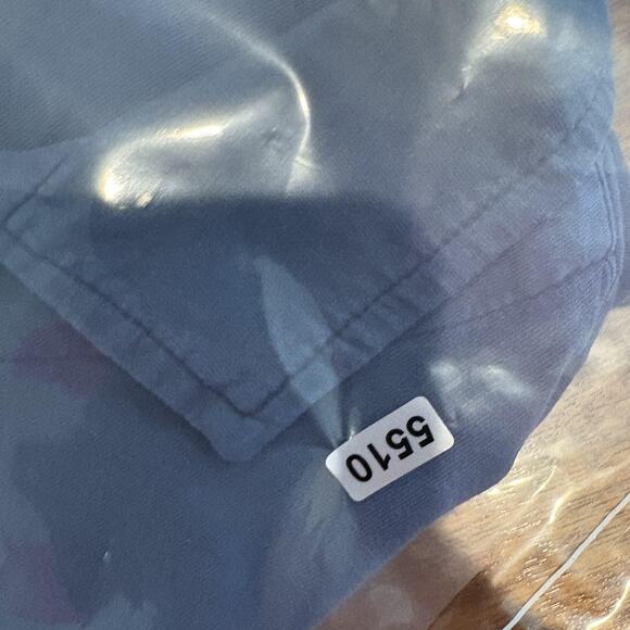 American Eagle Shirt Mens Large Blue Super Soft Standard Fit Button Up Pockets - Picture 13 of 13